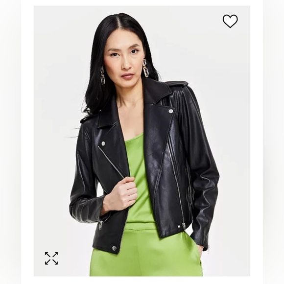 Internation Concepts Faux Leather Jacket - Picture 6 of 10